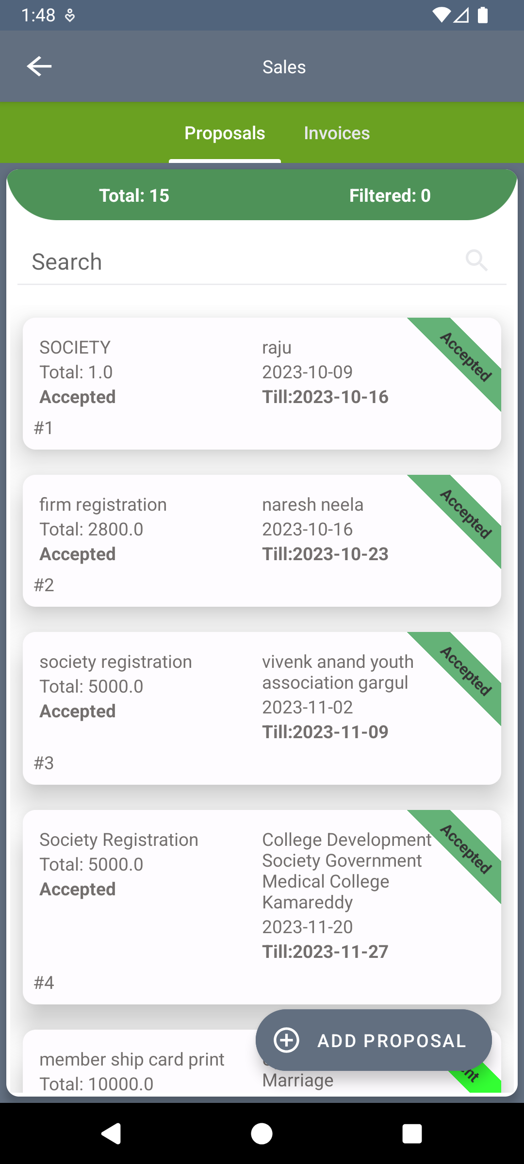 Perfex Android App (Lead Management App) - 15