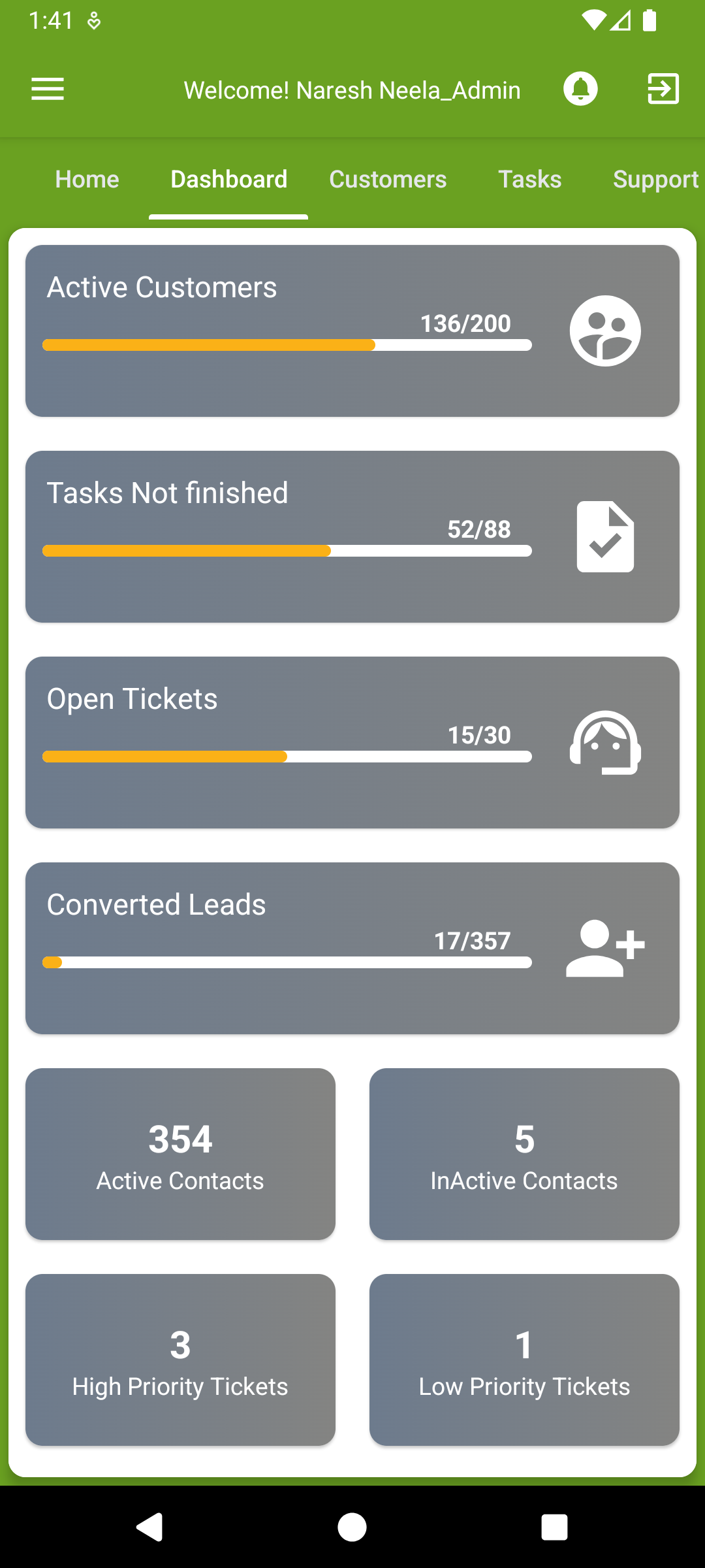 Perfex Android App (Lead Management App) - 1