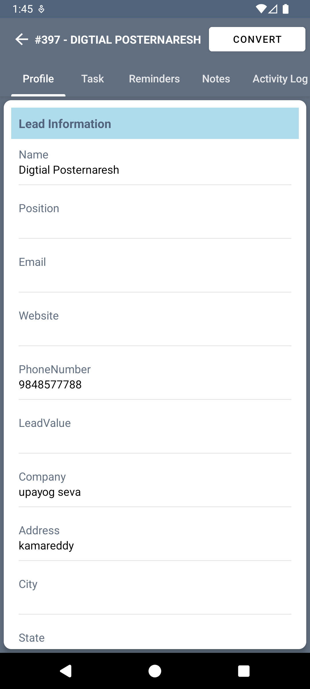 Perfex Android App (Lead Management App) - 8