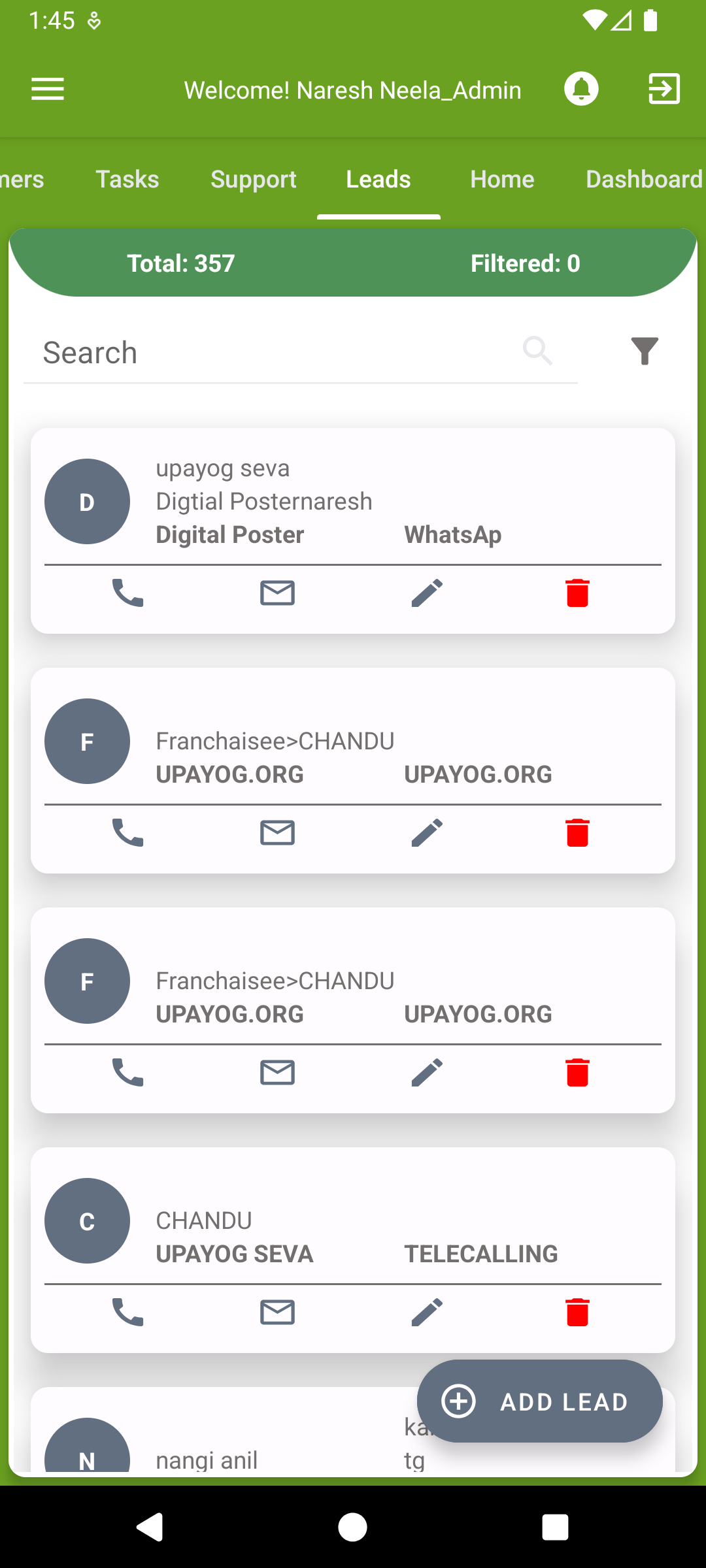 Perfex Android App (Lead Management App) - 7
