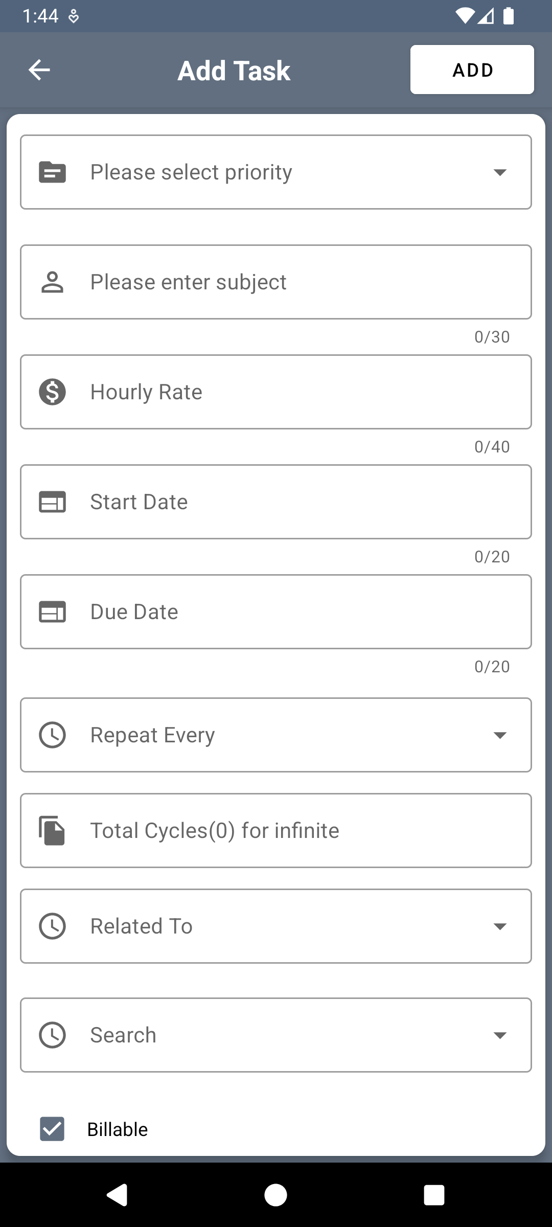 Perfex Android App (Lead Management App) - 11